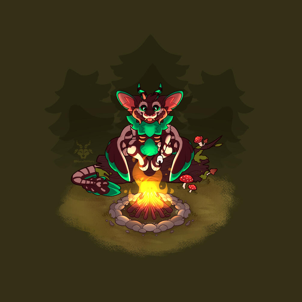 Chibi doodle for Haru (me)